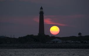 beautiful Lighthouse Sunset