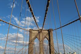 beautiful Brooklyn Bridge manhattan