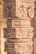 Qutab Minar column in Delhi