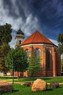 St. John's Church at summer, estonia, Tartu