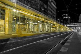 city at night in Berlin