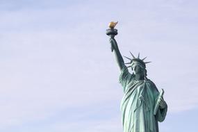 magnificent Statue Of Liberty Freedom