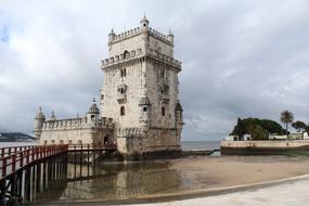 BelÃ©m Tower on riverside, portugal, lisbon