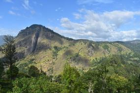beautiful Ella Rock Hill, sri lanka, asia