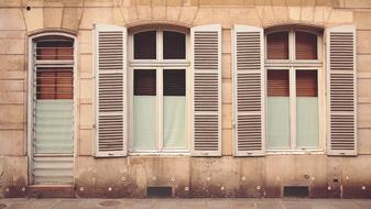 Parisian France windows