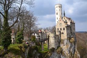 History lichtenstein castle, germany