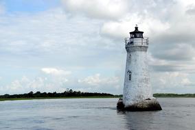 Lighthouse Beacon Water lake