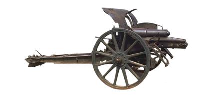 isolated historical cannon