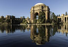 landscape of Architecture and river in San Francisco