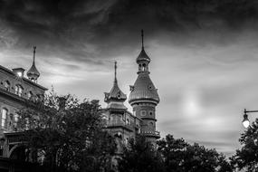 Minaret Black and White