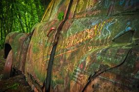 Car Cemetery old