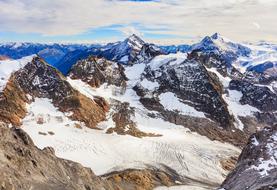 perfect Snow Mountain Panoramic