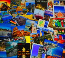 Postcard Collage