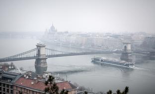 wonderful Danube River. budapest