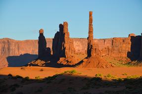 landscape of Wild South West in Usa America