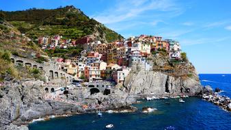 Town Italy Old coast