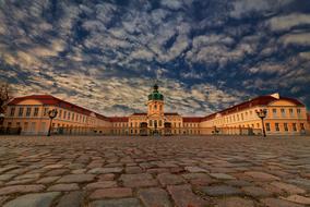 Berlin Castle dark sky