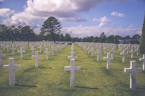Graveyard Military cross