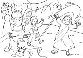 exodus bible moses egypt ccx drawing