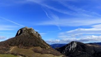 Montsegur - a small defensive structure in France