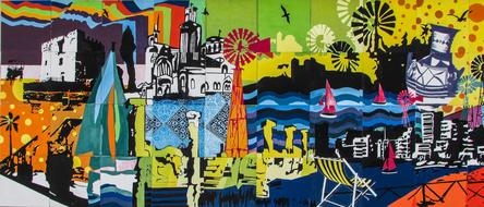 Cyprus Paralimni Graffiti drawing