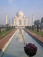 magnificent Taj Mahal memorial