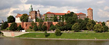 Wawel Castle and river