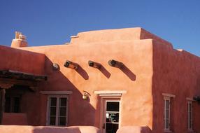 red building in the desert in Arizona