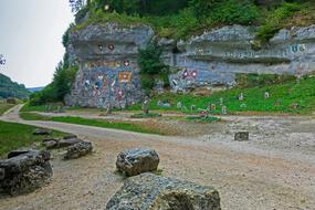 Coat Of Arms Rock Wall
