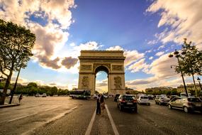 Arc Triumph road