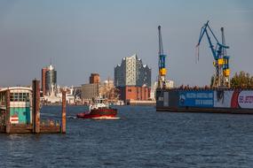 Hamburg Skyline Elbe