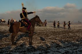 Horse Battle Historical