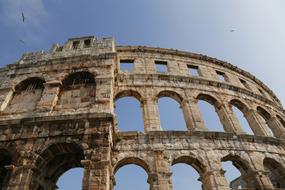 Amphitheater Colosseum ruins
