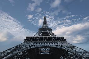 unusually beautiful eiffel tower france