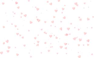 pink hearts as a background