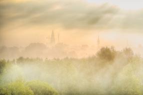 Foggy Cityscape