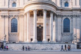 History Building Tourism people