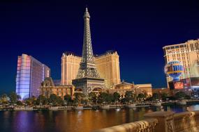 perfect Las Vegas Paris at Night