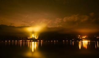 gold Lake Bled Slovenia