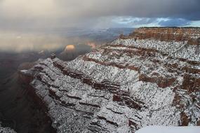 Grand Canyon Winter snow