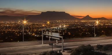 absolutely beautiful Capetown Traffic