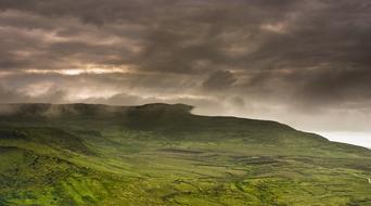 green Ireland Landscape