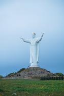 Sky white statue