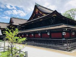 photo of a historical Buddhist temple in Japan