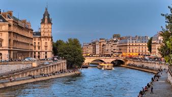 Seine River Bridge river