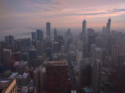 Architecture Skyline fog