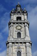 Architecture tower clock