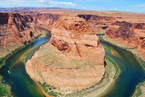 Landscape of perfect Canyon River