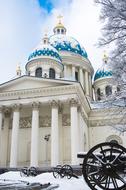 Architecture Dome white snow