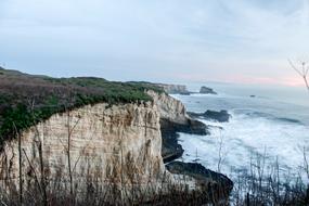 hills by the ocean